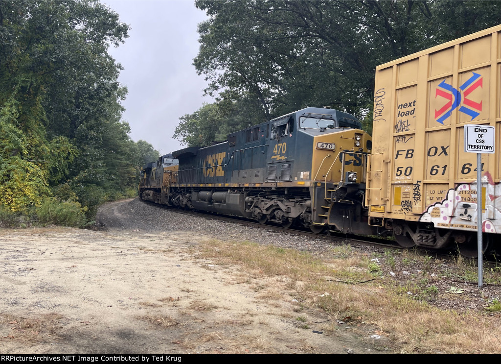CSX 467, 5403 & 470